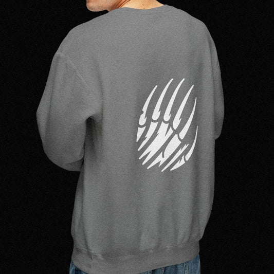 Berserker Gym Training Sweatshirt | Beast Mark Back & RELENTLESS Sleeve