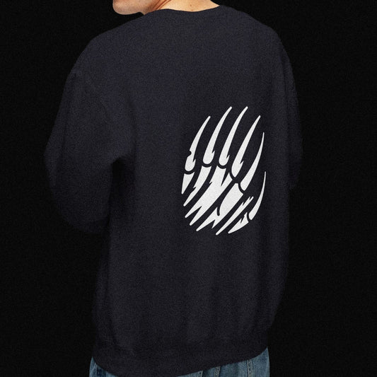 Berserker Gym Training Sweatshirt | Beast Mark Back & RELENTLESS Sleeve