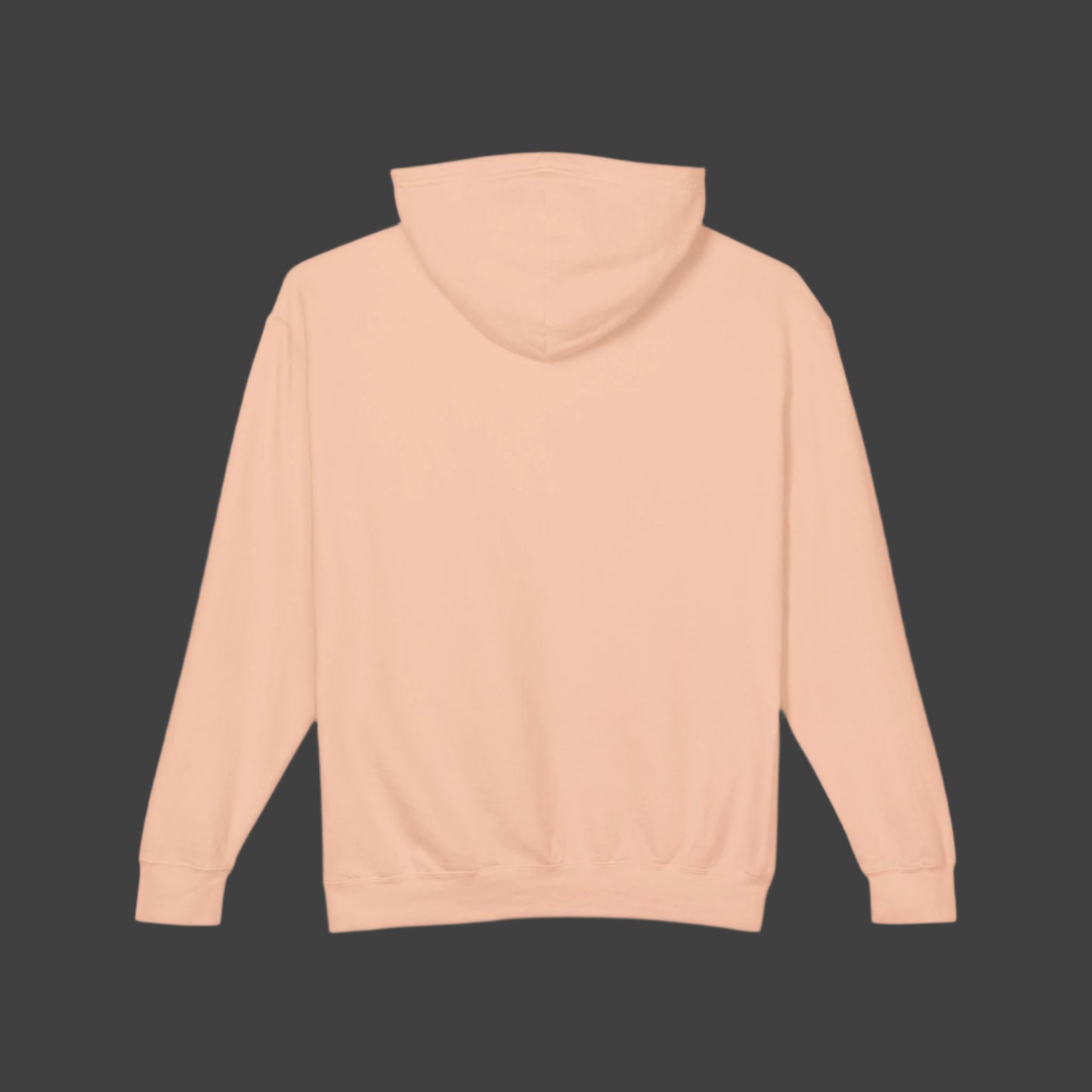 Comfortable daily hooded sweatshirt with a relaxed unisex fit!