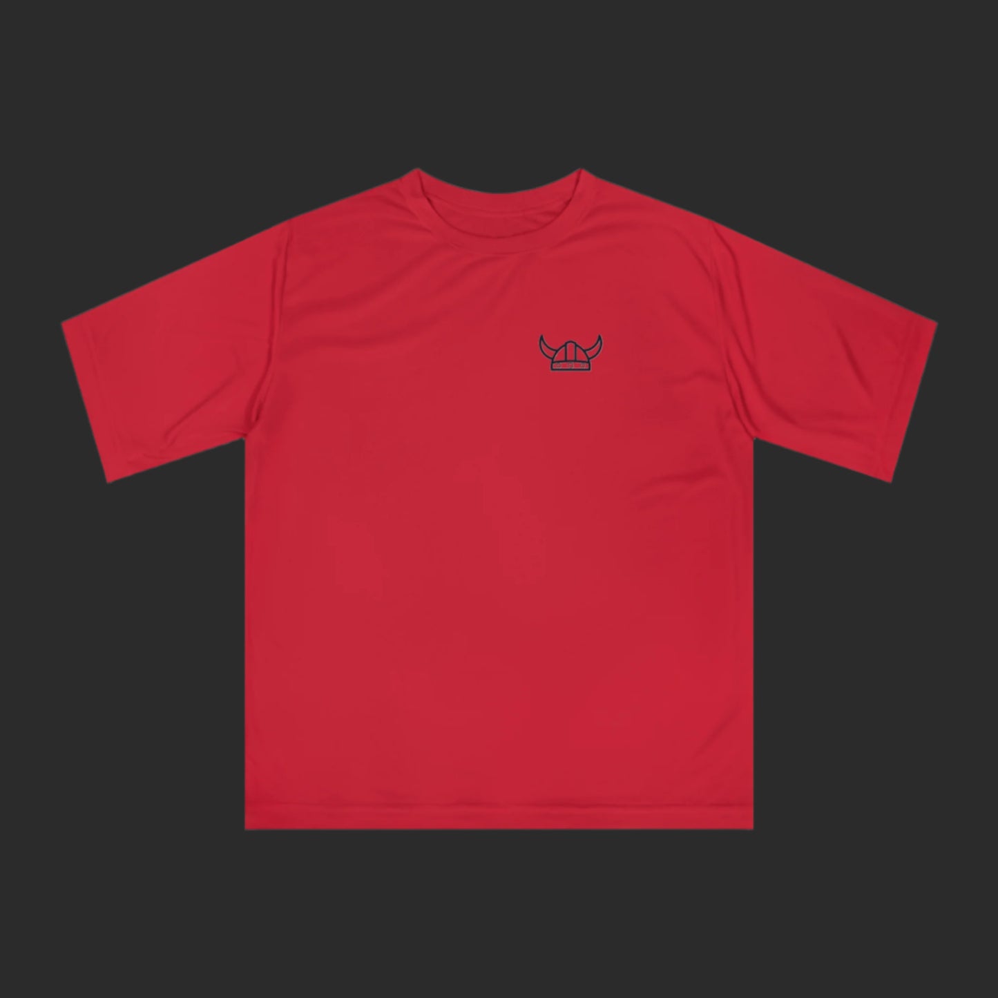 Unisex performance T-shirt with Viking theme, ideal for sports and casual use