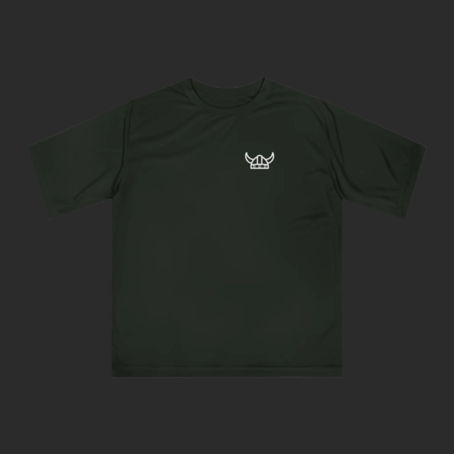 Zone activewear T-shirt with Viking design, unisex fit for sports and everyday use