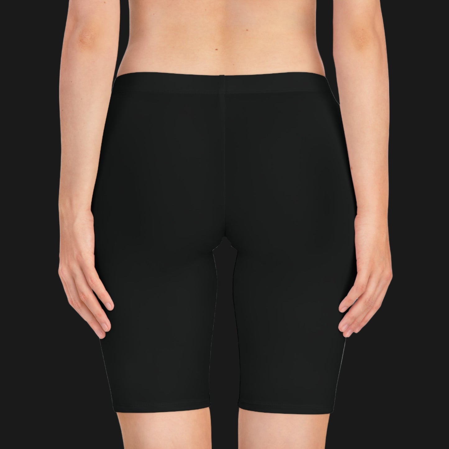 Berserker Gym Women’s Black Performance Shorts | Chain & Shieldmaiden Crew Design