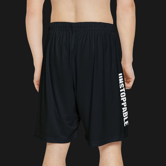Berserker Gym Men’s Black UNSTOPPABLE Sports Shorts | Performance & Street Ready