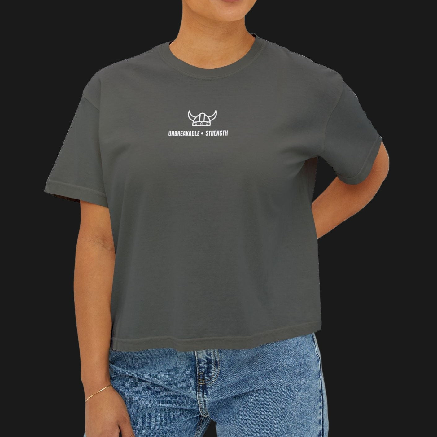 UNBREAKABLE Warrior Tee | Women’s Gym Strength Tee