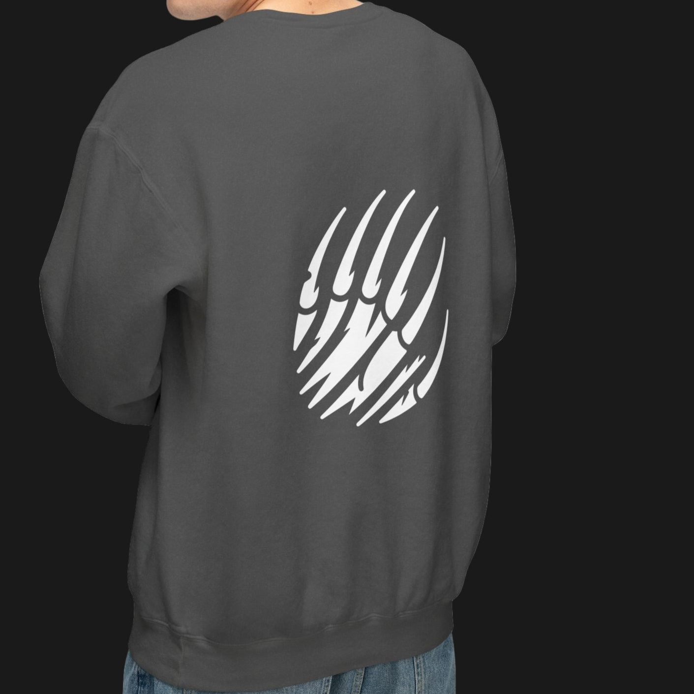 Berserker Gym Training Sweatshirt | Beast Mark Back & RELENTLESS Sleeve