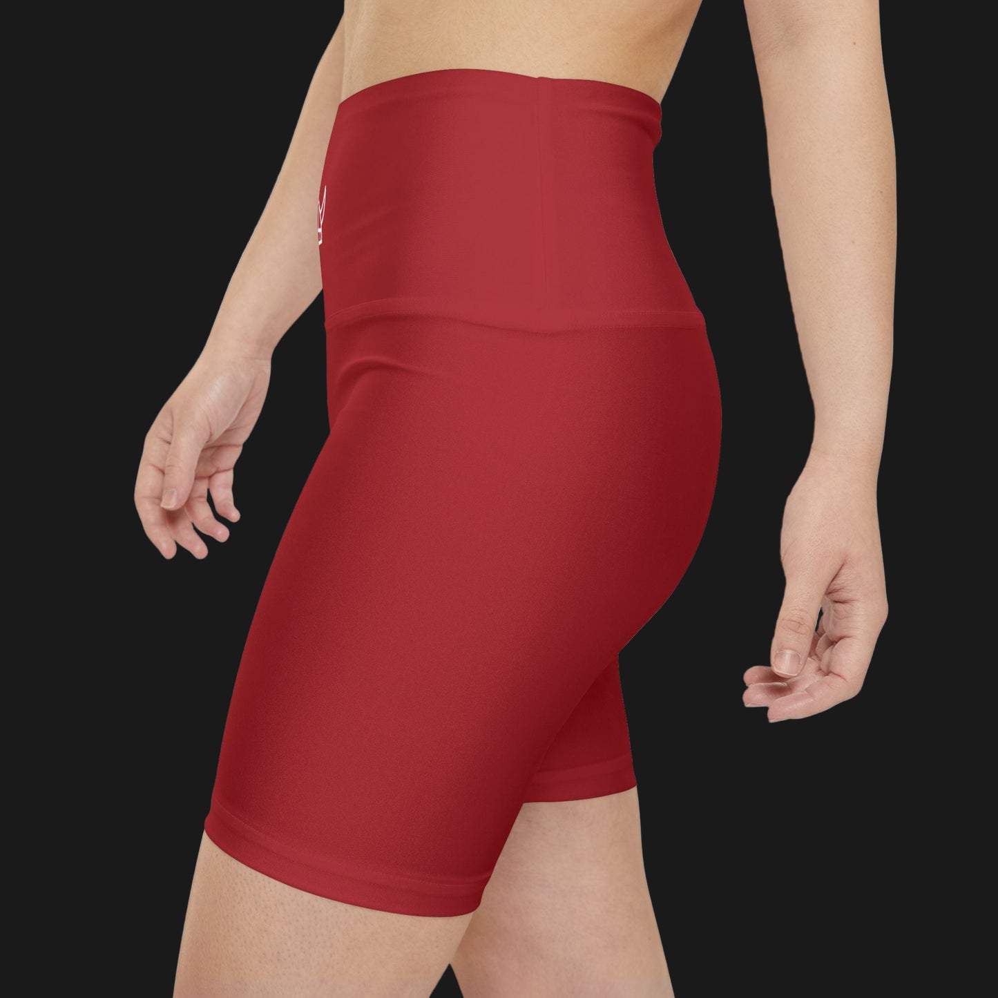 Berserker Women’s Workout Shorts | Blood Red RECKLESS Lightning Design