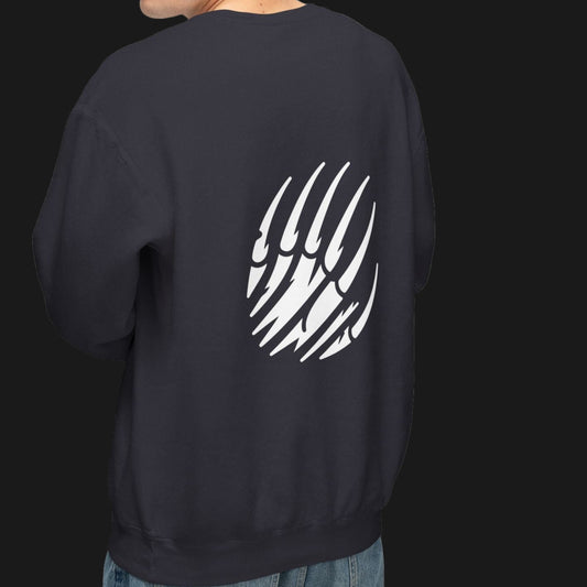 Berserker Gym Training Sweatshirt | Beast Mark Back & RELENTLESS Sleeve