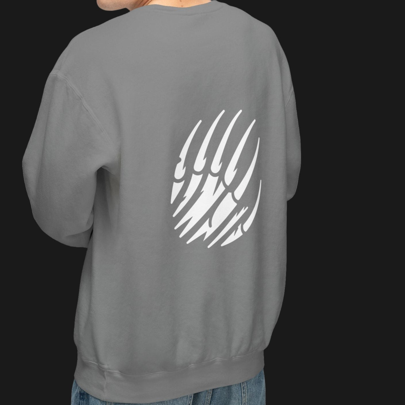 Berserker Gym Training Sweatshirt | Beast Mark Back & RELENTLESS Sleeve