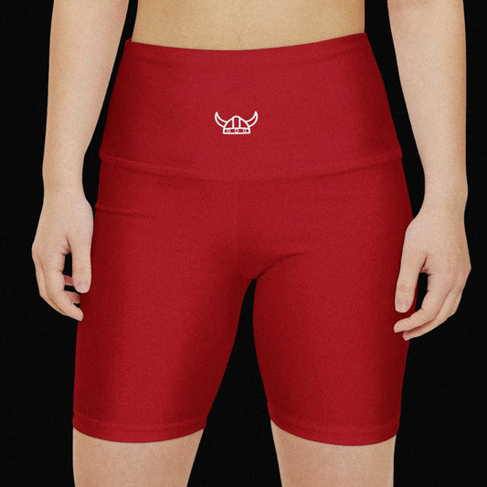 Berserker Gym's Workout Shorts | Blood Red RECKLESS Lightning Design