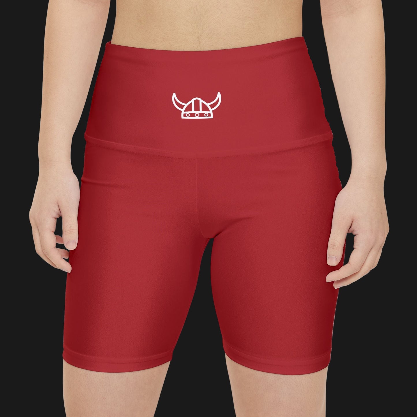 Berserker Women’s Workout Shorts | Blood Red RECKLESS Lightning Design