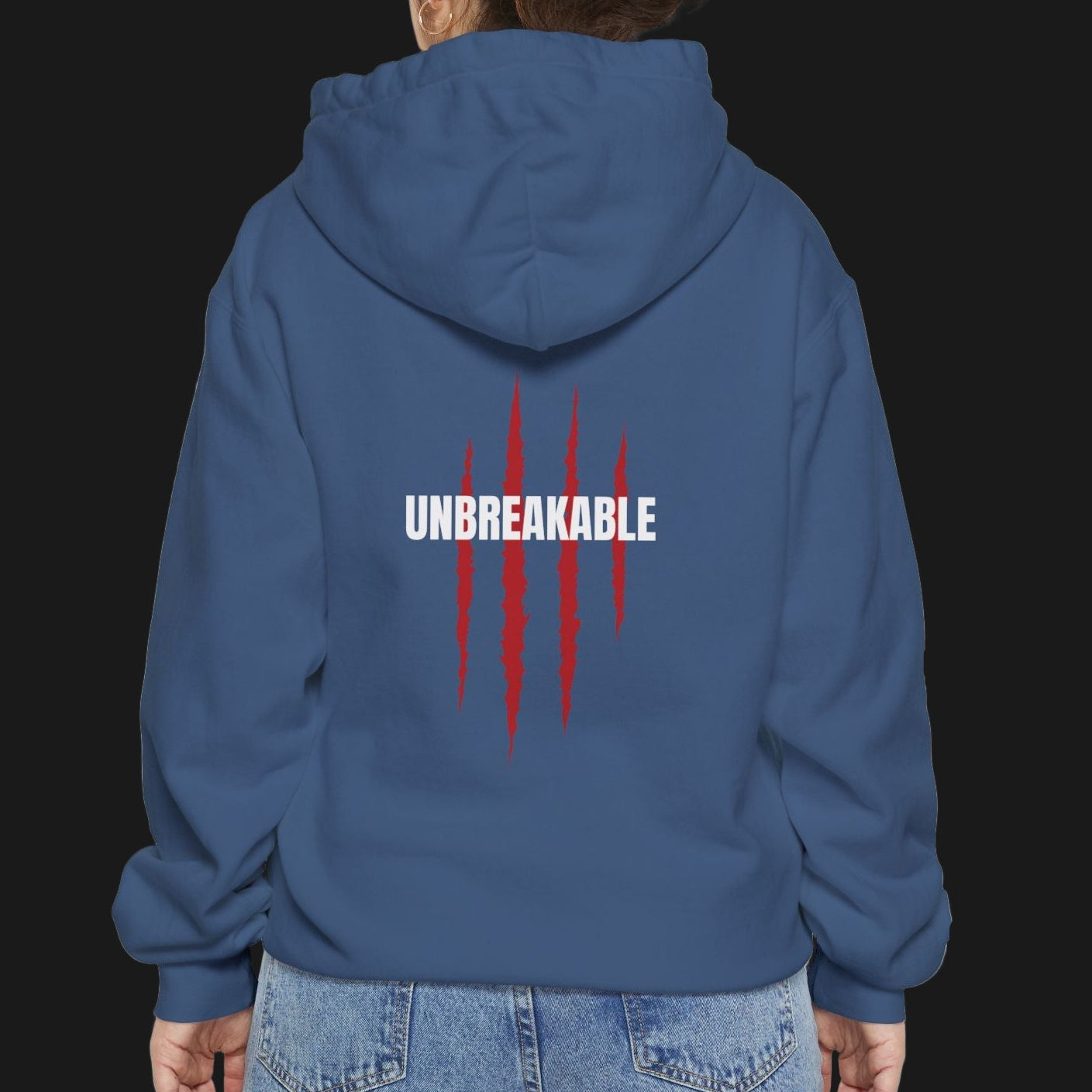 UNBREAKABLE Warrior Hoodie | Women’s Gym Battlewear