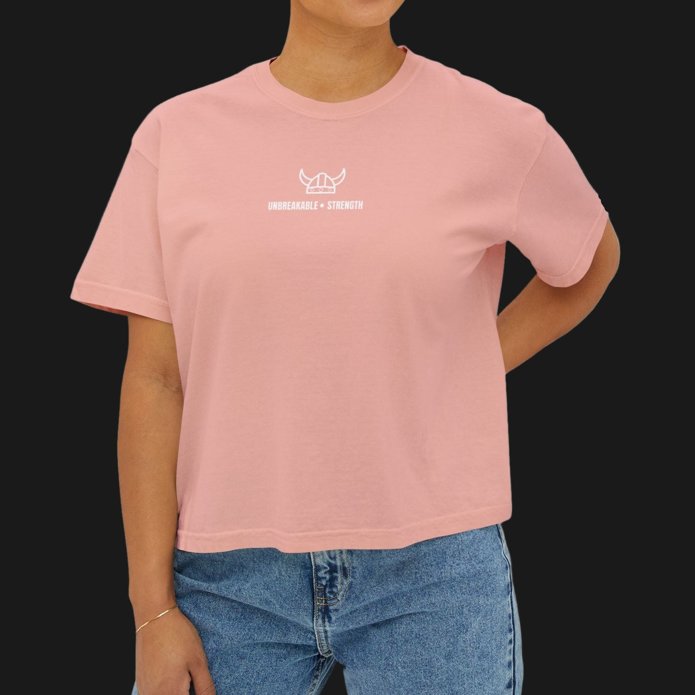 UNBREAKABLE Warrior Tee | Women’s Gym Strength Tee