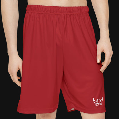 Berserker Gym's Blood Red UNSTOPPABLE Sports Shorts | Performance & Street Ready