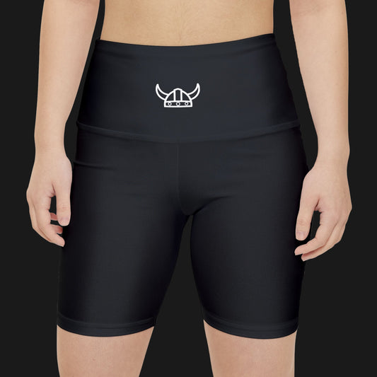 Berserker Women’s Workout Shorts | Black RECKLESS Lightning Design