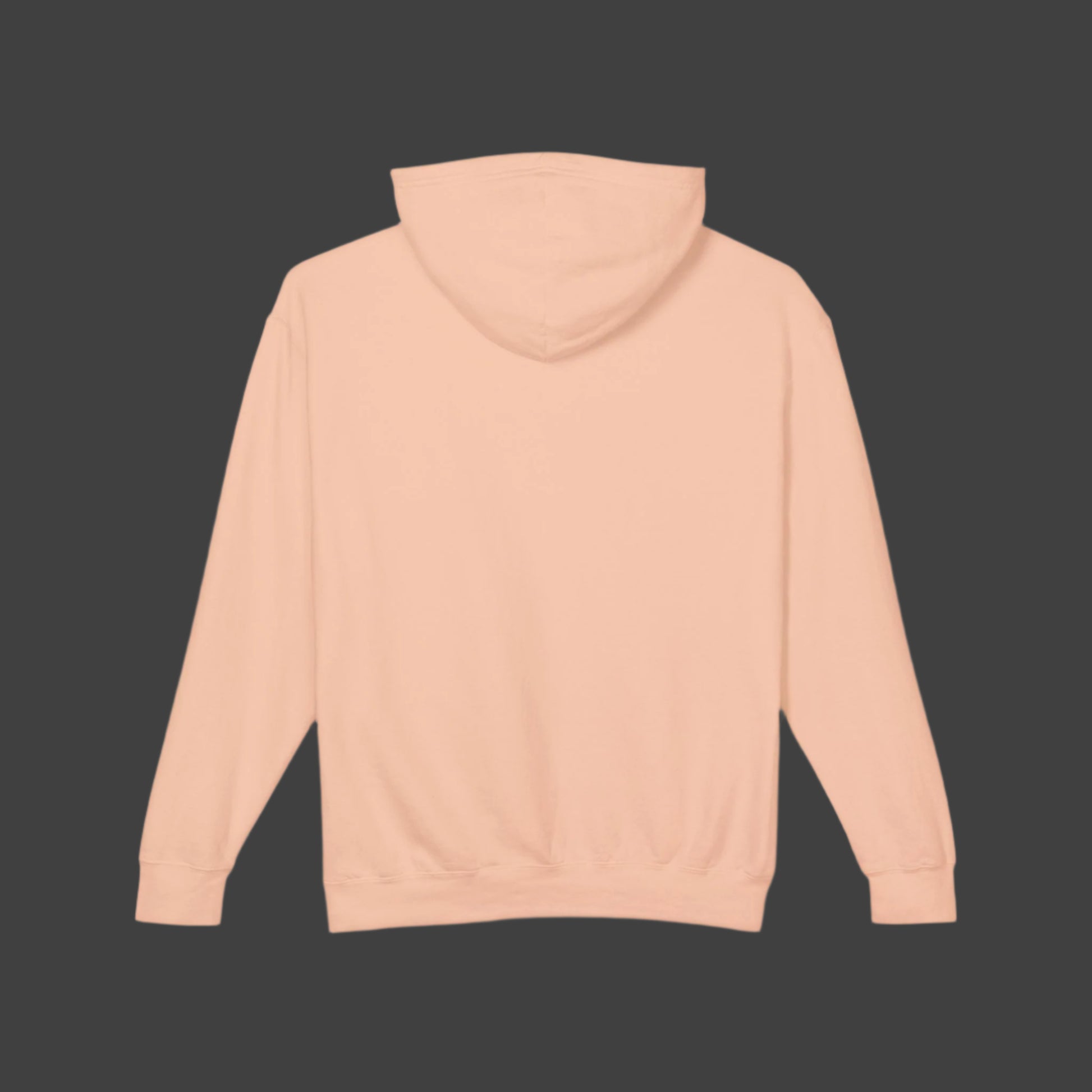 Comfortable daily hooded sweatshirt with a relaxed unisex fit!
