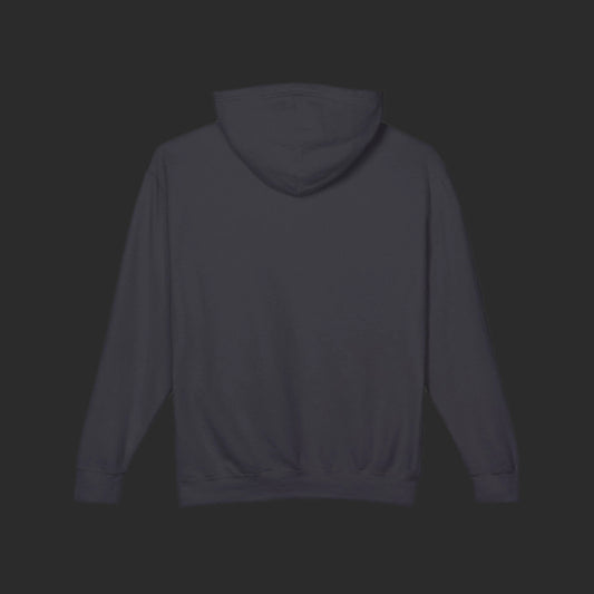 Sleek unisex hoodie offering light comfort and a clean casual look