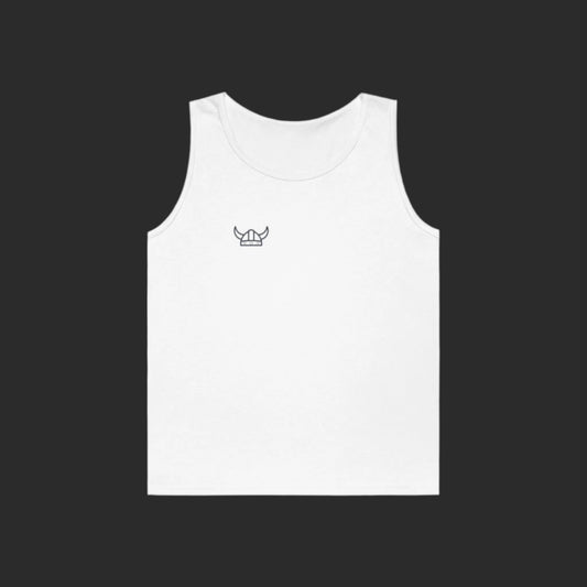 Unisex heavy cotton tank top from Berserker Gym, built for rage and strength