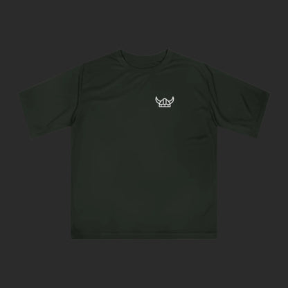Zone activewear T-shirt with Viking design, unisex fit for sports and everyday use